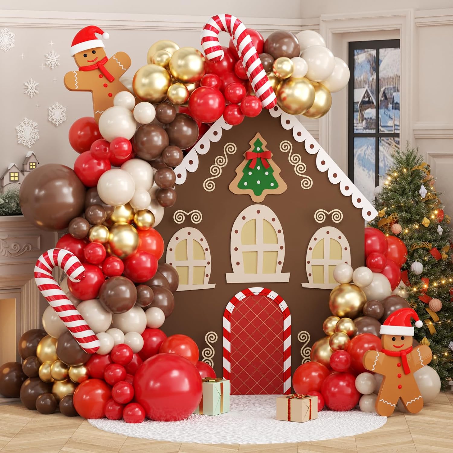 Balloon Arch Kit - Набор для создания рождественской гирлянды из