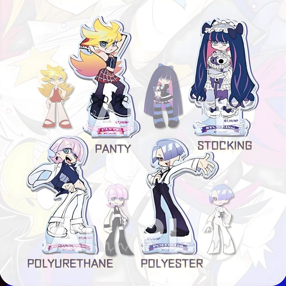 Supply Event - Акриловая фигурка-подставка Panty & Stocking with