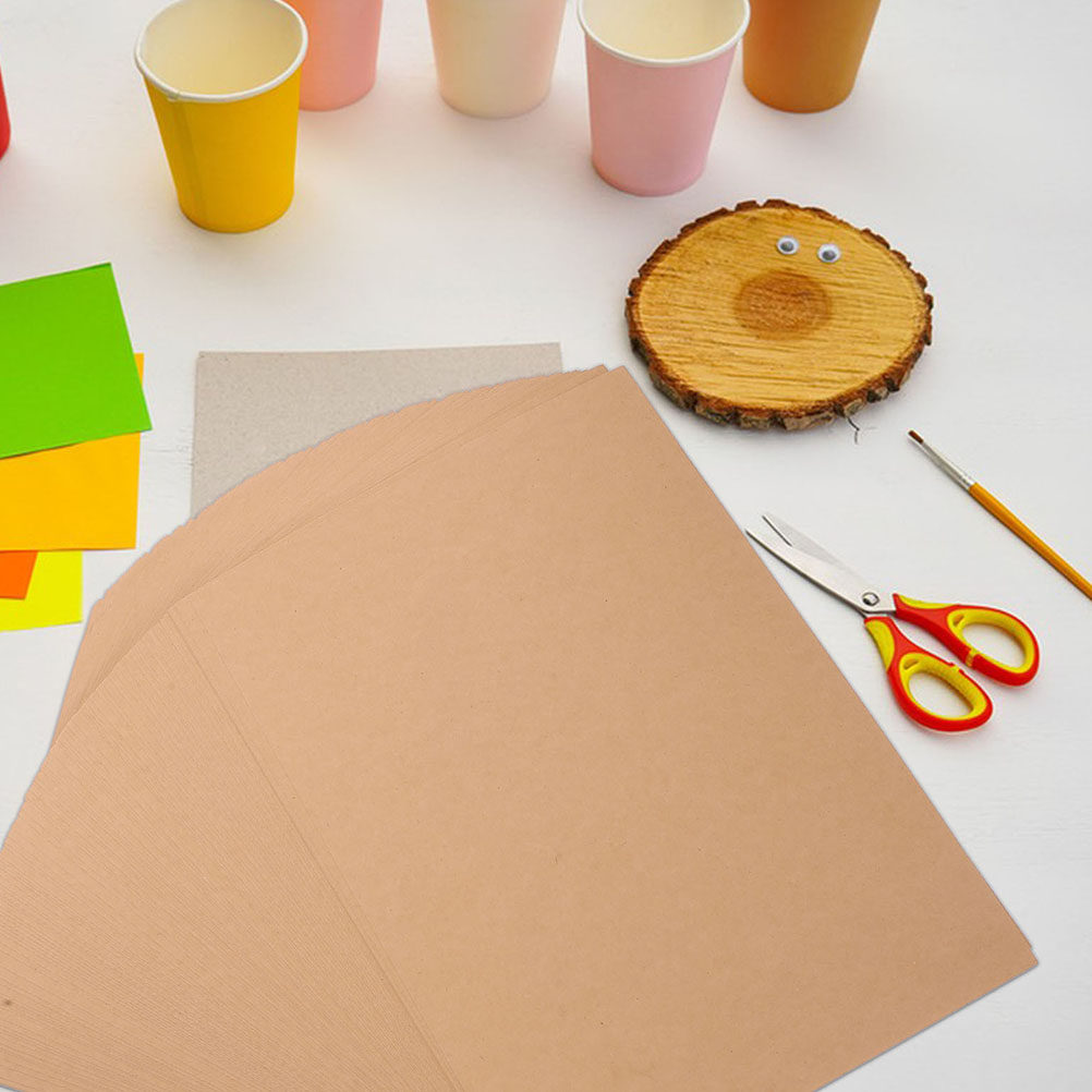 Papercraft Supply Invitation - 50 листов плотной крафт-бумаги для изготовления