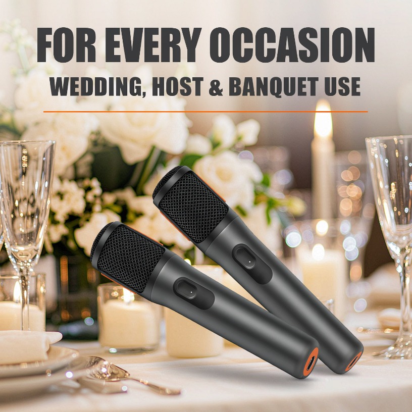 Event & Party Supply Photos - Беспроводной микрофон с двумя ручными передатчиками