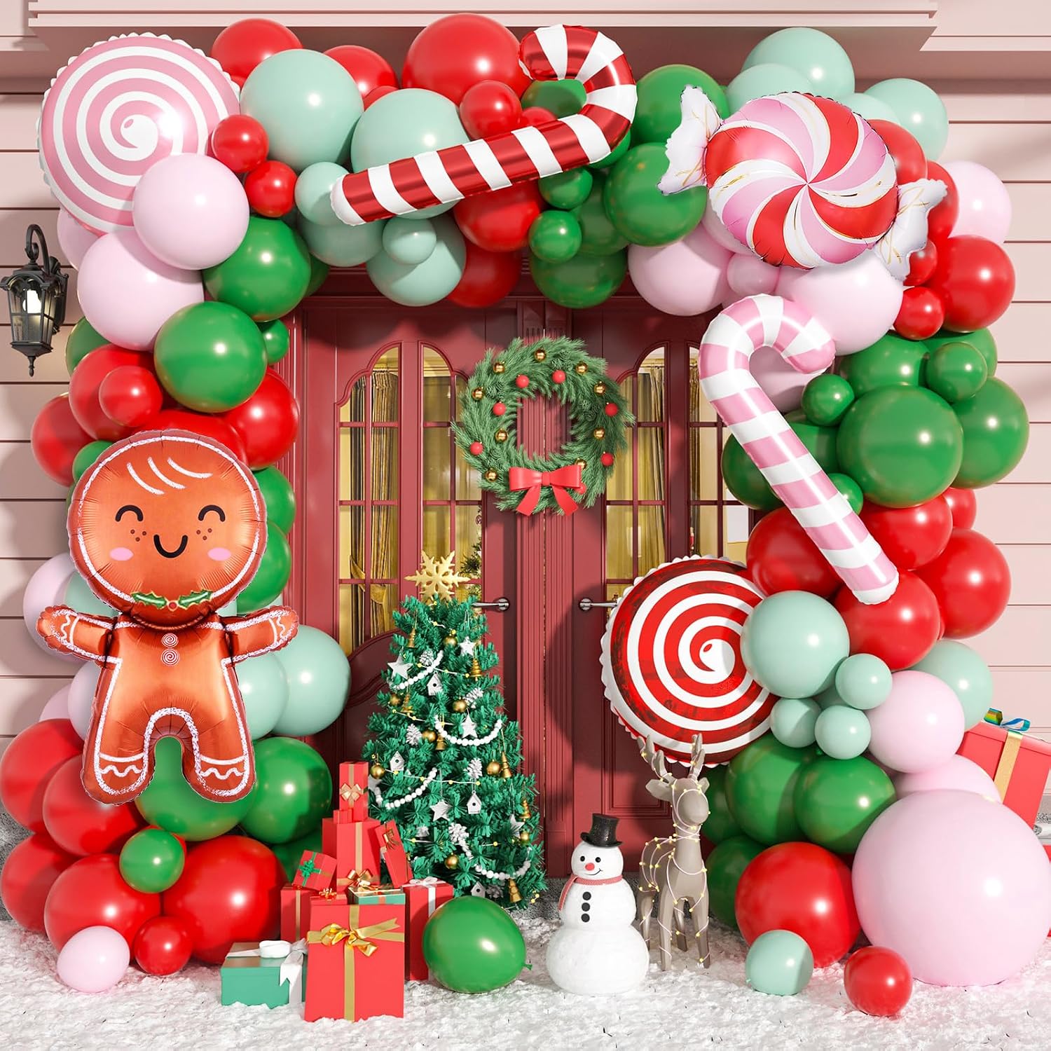 Balloon Arch Kit - Набор для создания рождественской гирлянды из