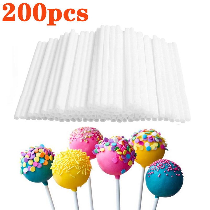 Cotton Candy Cone - 200 шт., пластиковая палочка для леденцов,