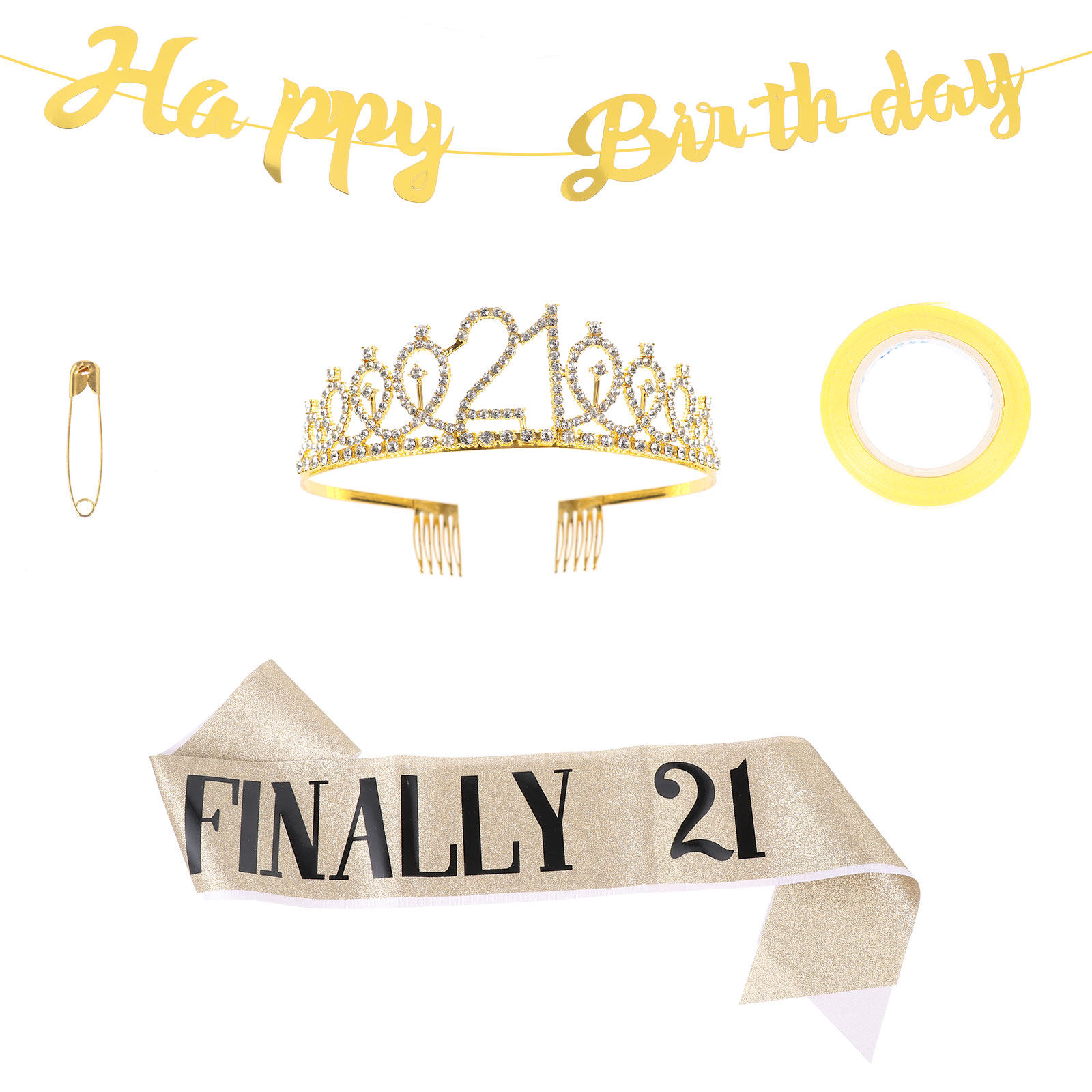 Набор для дня рождения: блестя – обзор и цена Birthday Sash Glitter