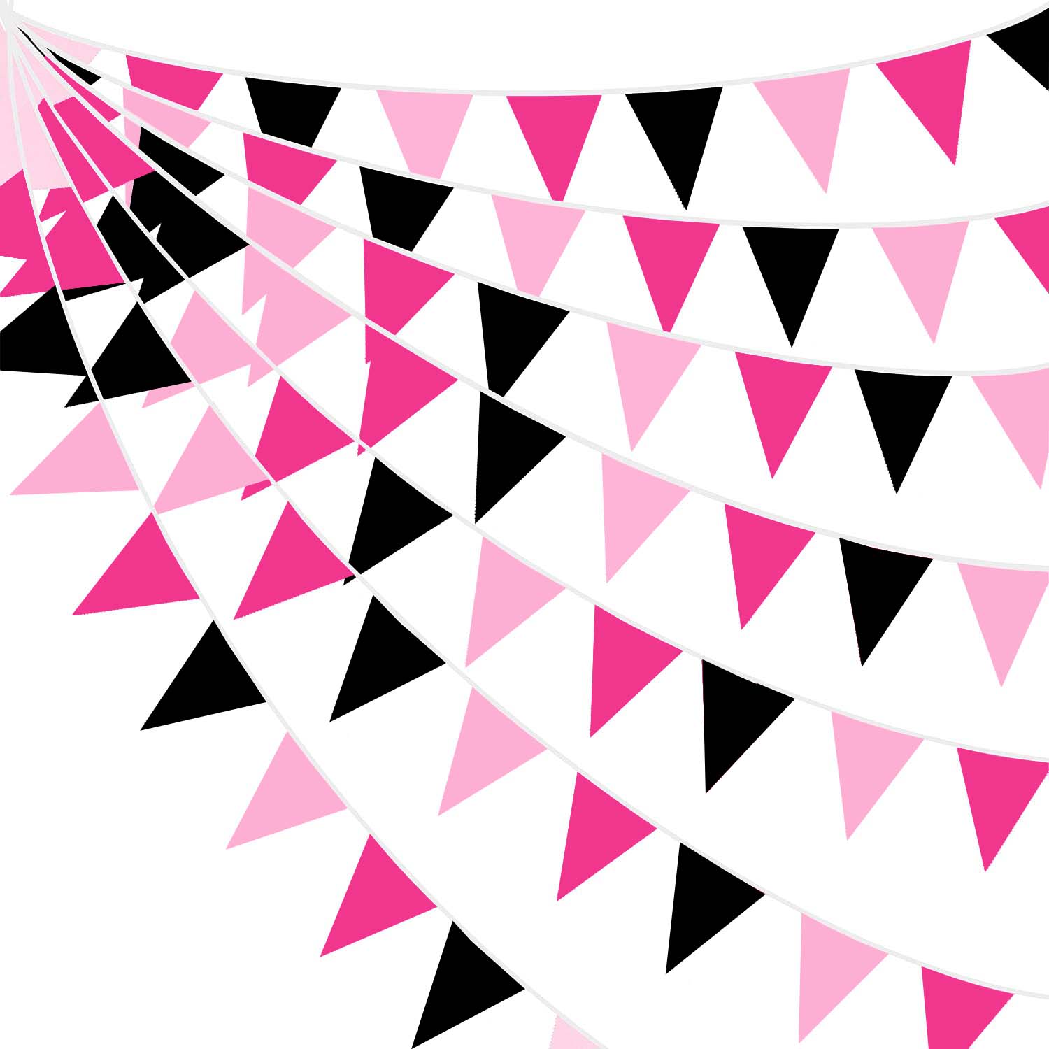 1 шт., 32 фута, ярко-розовое,  – обзор и цена Party Banner Gold