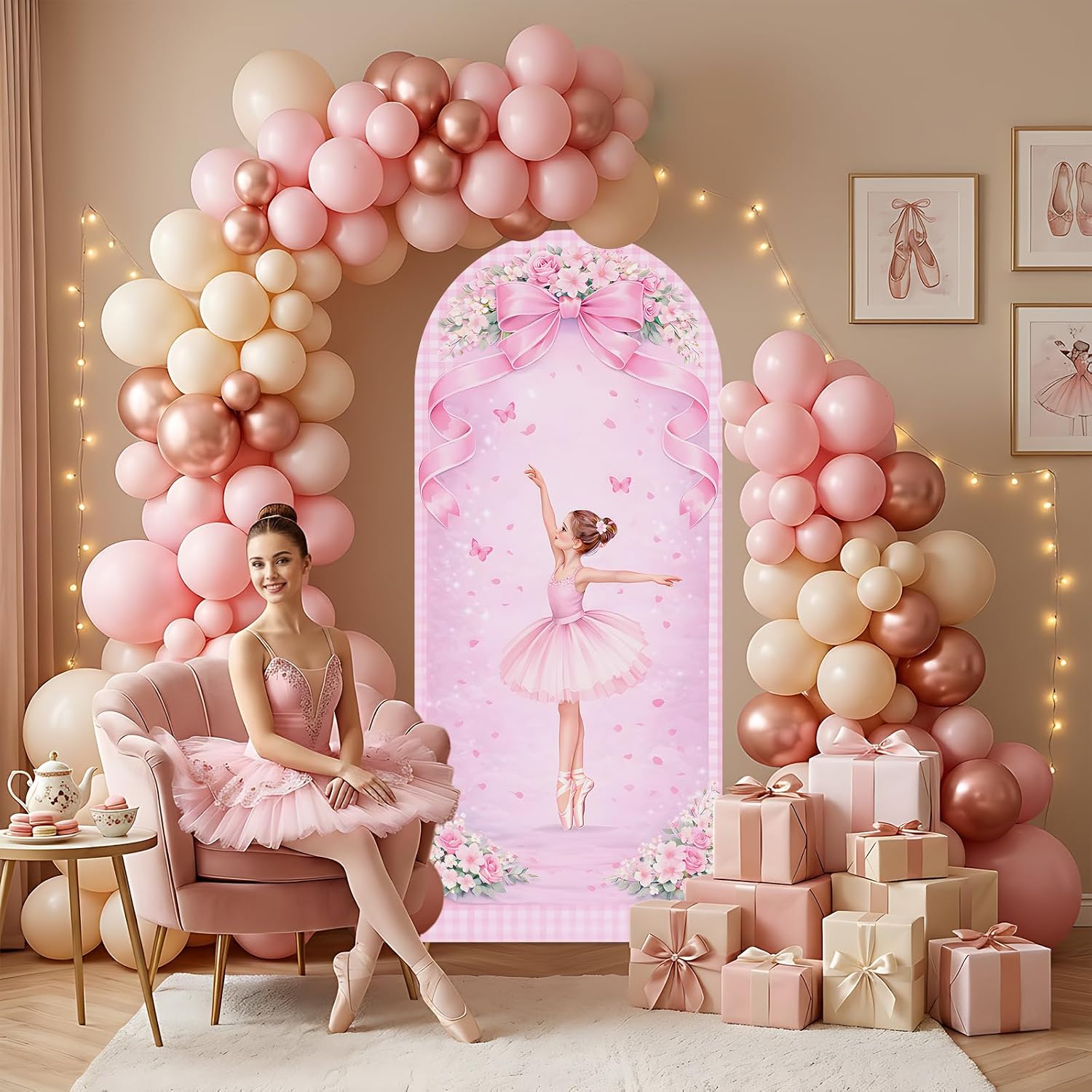 Индивидуальный двусторонний фо – обзор и цена Dessert Table Backdrop