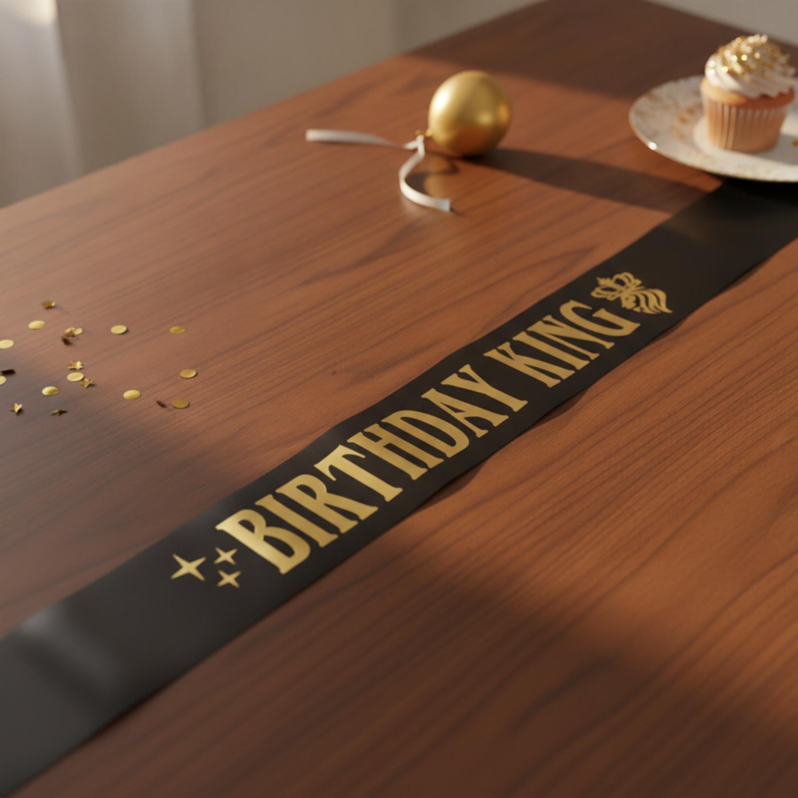 Корона для дня рождения в стил – обзор и цена Birthday Sash Glitter