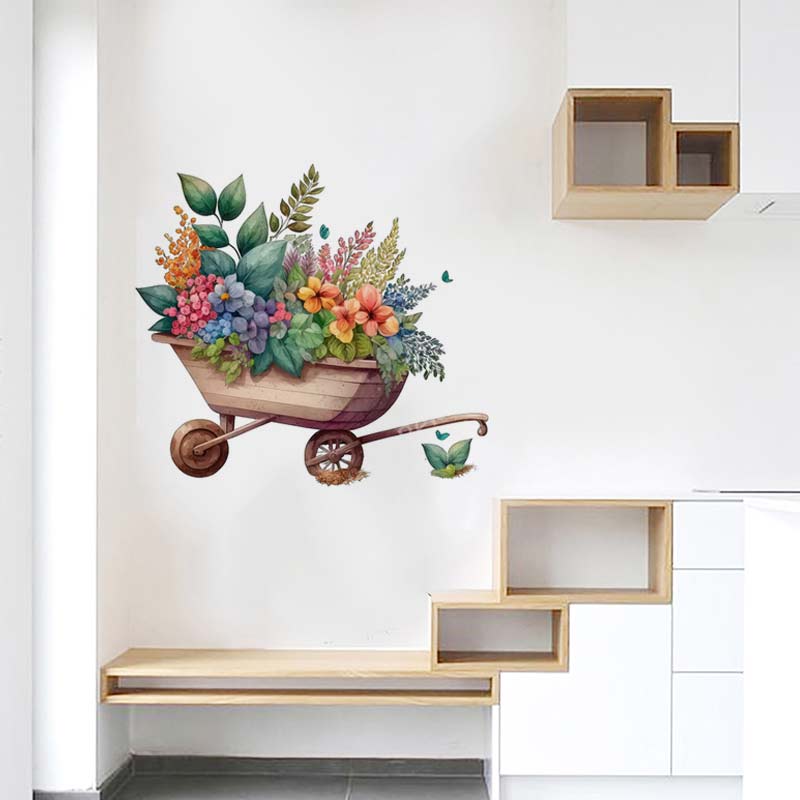 Сельский стиль, цветок, акваре – обзор и цена Flower Wall Panel