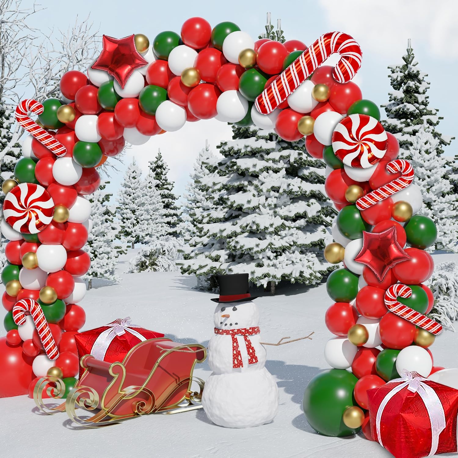 Набор для создания рождественс – обзор и цена Balloon Arch Kit