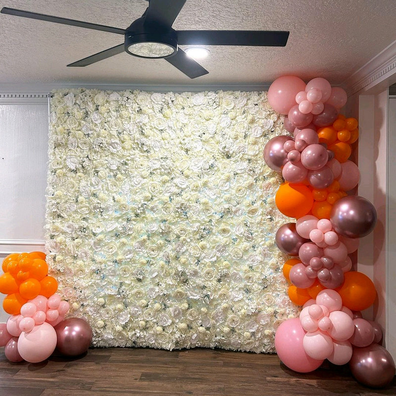 Фиолетовые розовые фотопанели  – обзор и цена Flower Wall Panel