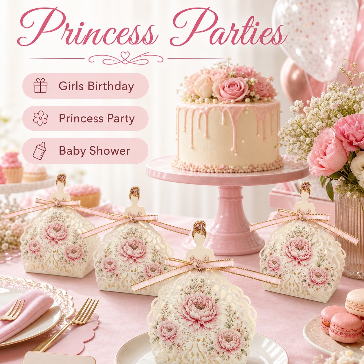 10 комплектов свадебных конфет – обзор и цена Event Party Box