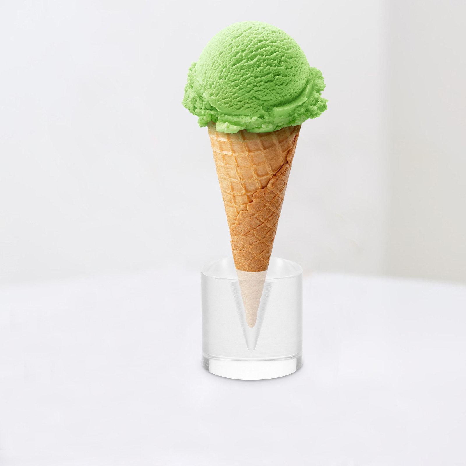 Прозрачная акриловая подставка – обзор и цена Cotton Candy Cone