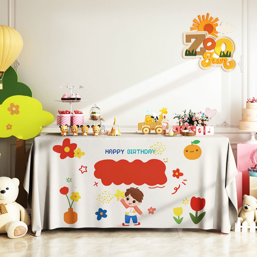 Праздничная скатерть для украш – обзор и цена Dessert Table Backdrop
