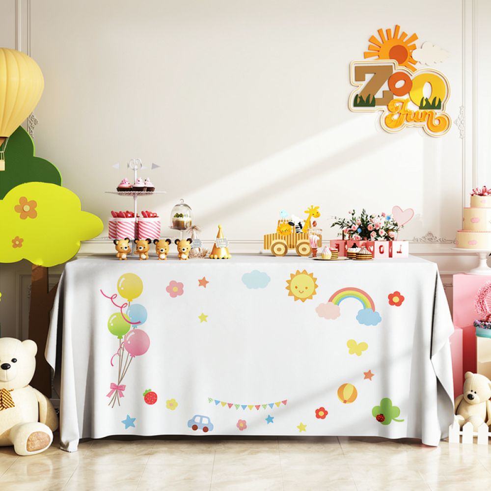 Праздничная скатерть для украш – обзор и цена Dessert Table Backdrop