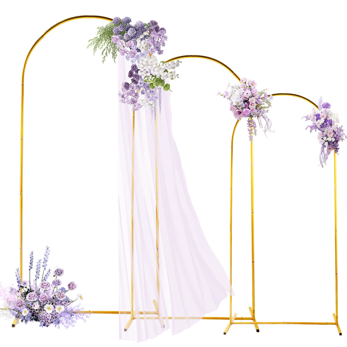 3 упаковки золотых металлическ – обзор и цена Balloon Arch Kit