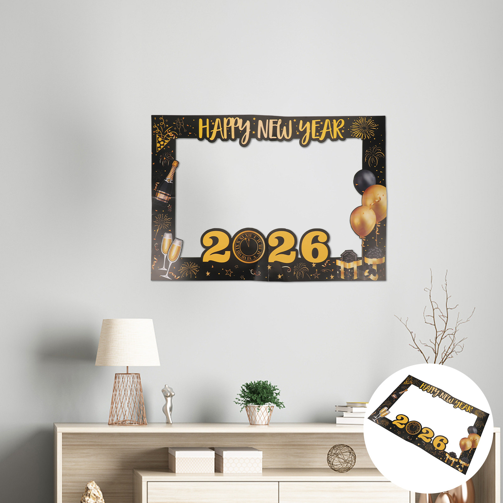Большая ручная картонная рамка – обзор и цена Photo Booth Frame